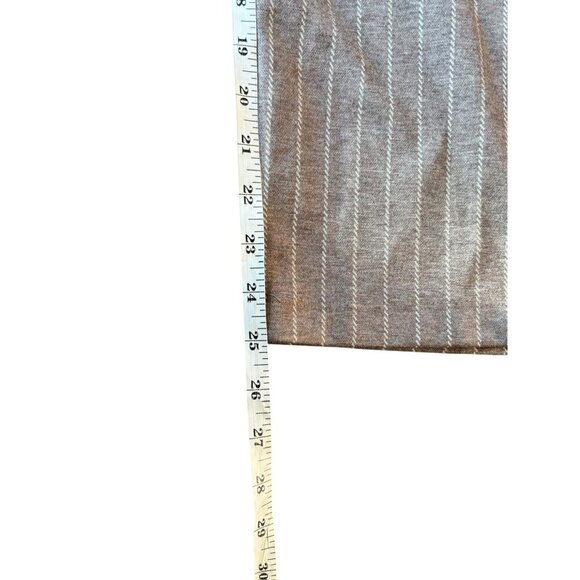 A New Day Women's Light Brown & Cream Stripped Pants - Picture 7 of 7